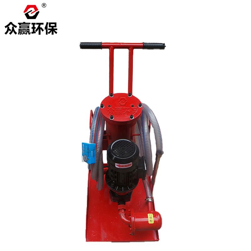 俄罗斯专享会官网环保LUCA-63滤油车LUC手推式滤油车液压油滤油机