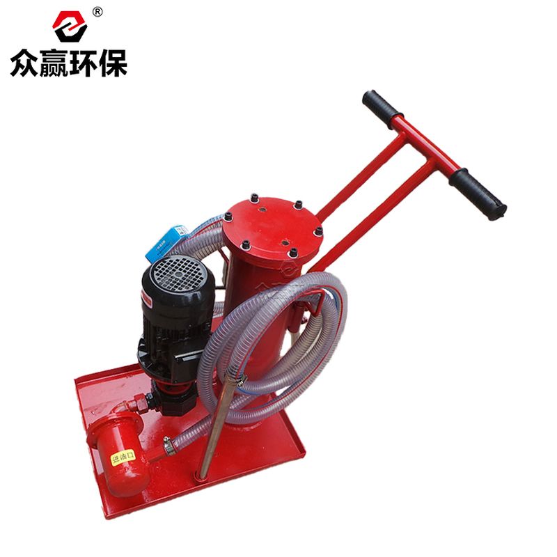 俄罗斯专享会官网环保LUCA-63滤油车LUC手推式滤油车液压油滤油机